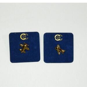 Charmelle Airplane Lapel Tac Pin